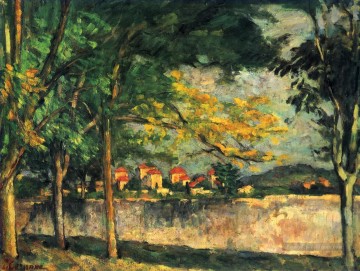 Route Paul Cézanne paysage Peinture à l'huile